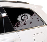 Carolina Hurricanes NHL Rear Side Quarter Window Vinyl Decal Stickers Fits Jeep Grand