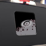 Carolina Hurricanes NHL Rear Back Middle Window Vinyl Decal Stickers Fits Dodge Ram GMC Chevy Tacoma Ford