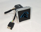 Carolina Panthers NFL Hitch Cover LED Brake Light for Trailer