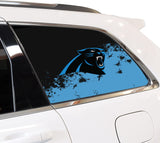 Carolina Panthers NFL Rear Side Quarter Window Vinyl Decal Stickers Fits Jeep Grand