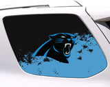 Carolina Panthers NFL Rear Side Quarter Window Vinyl Decal Stickers Fits Toyota 4Runner