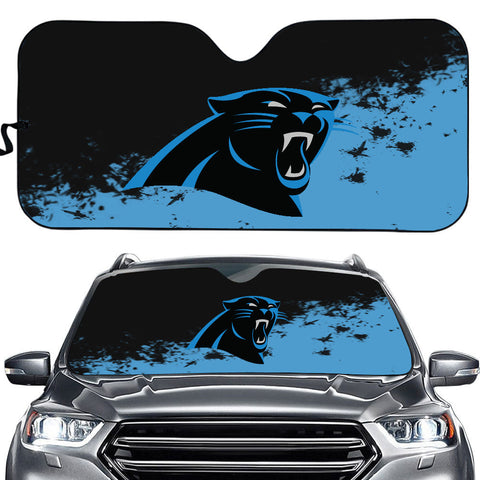 Carolina Panthers NFL Car Windshield Sun Shade Universal Fit Sunshade