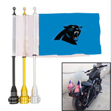 Carolina Panthers NFL Motocycle Rack Pole Flag