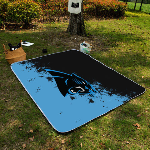 Carolina Panthers NFL Picnic Blanket Mat Beach Outdoor Waterproof