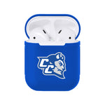 Central Connecticut State Blue Devils NCAA Airpods Case Cover 2pcs