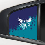 Charlotte Hornets NBA Rear Side Quarter Window Vinyl Decal Stickers Fits Dodge Charger