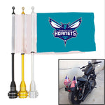 Charlotte Hornets NBA Motocycle Rack Pole Flag