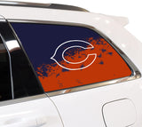 Chicago Bears NFL Rear Side Quarter Window Vinyl Decal Stickers Fits Jeep Grand