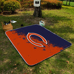 Chicago Bears NFL Picnic Blanket Mat Beach Outdoor Waterproof