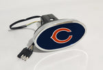 Chicago Bears NFL Hitch Cover LED Brake Light for Trailer