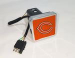 Chicago Bears NFL Hitch Cover LED Brake Light for Trailer