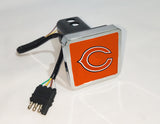 Chicago Bears NFL Hitch Cover LED Brake Light for Trailer