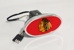 Chicago Blackhawks NHL Hitch Cover LED Brake Light for Trailer