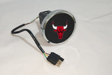 Chicago Bulls NBA Hitch Cover LED Brake Light for Trailer