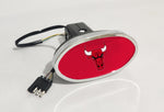 Chicago Bulls NBA Hitch Cover LED Brake Light for Trailer