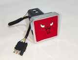 Chicago Bulls NBA Hitch Cover LED Brake Light for Trailer