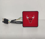 Chicago Bulls NBA Hitch Cover LED Brake Light for Trailer