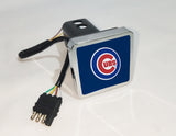 Chicago Cubs MLB Hitch Cover LED Brake Light for Trailer