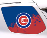 Chicago Cubs MLB Rear Side Quarter Window Vinyl Decal Stickers Fits Toyota 4Runner