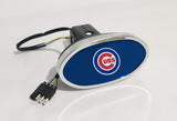 Chicago Cubs MLB Hitch Cover LED Brake Light for Trailer