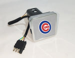 Chicago Cubs MLB Hitch Cover LED Brake Light for Trailer