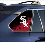 Chicago White Sox MLB Rear Side Quarter Window Vinyl Decal Stickers Fits Toyota Rav4