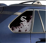 Chicago White Sox MLB Rear Side Quarter Window Vinyl Decal Stickers Fits Toyota Rav4