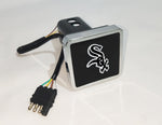 Chicago White Sox MLB Hitch Cover LED Brake Light for Trailer