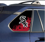 Chicago White Sox MLB Rear Side Quarter Window Vinyl Decal Stickers Fits Toyota Rav4