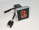 Cincinnati Bengals NFL Hitch Cover LED Brake Light for Trailer