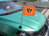 Cincinnati Bengals NFL Car Hood Flag