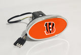 Cincinnati Bengals NFL Hitch Cover LED Brake Light for Trailer