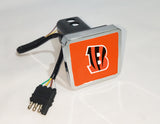 Cincinnati Bengals NFL Hitch Cover LED Brake Light for Trailer