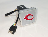 Cincinnati Reds MLB Hitch Cover LED Brake Light for Trailer