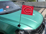 Cincinnati Reds MLB Car Hood Flag