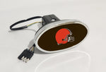 Cleveland Browns NFL Hitch Cover LED Brake Light for Trailer