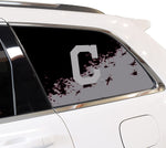 Cleveland Indians MLB Rear Side Quarter Window Vinyl Decal Stickers Fits Jeep Grand