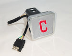 Cleveland Indians MLB Hitch Cover LED Brake Light for Trailer