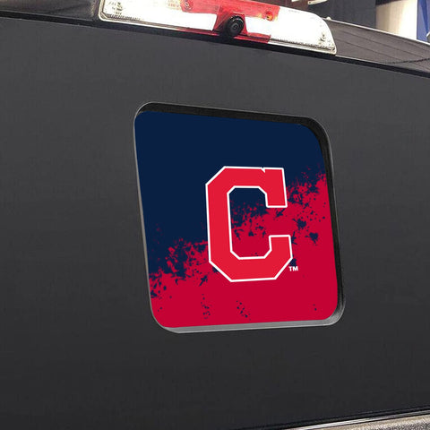 Cleveland Indians MLB Rear Back Middle Window Vinyl Decal Stickers Fits Dodge Ram GMC Chevy Tacoma Ford