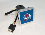 Colorado Avalanche NHL Hitch Cover LED Brake Light for Trailer