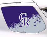 Colorado Rockies MLB Rear Side Quarter Window Vinyl Decal Stickers Fits Toyota 4Runner