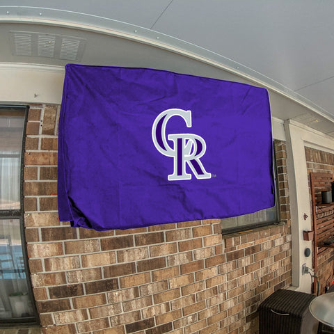 Colorado Rockies MLB Outdoor Heavy Duty TV Television Cover Protector