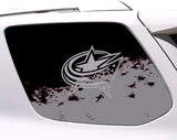 Columbus Blue Jackets NHL Rear Side Quarter Window Vinyl Decal Stickers Fits Toyota 4Runner