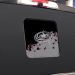 Columbus Blue Jackets NHL Rear Back Middle Window Vinyl Decal Stickers Fits Dodge Ram GMC Chevy Tacoma Ford