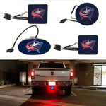 Columbus Blue Jackets NHL Hitch Cover LED Brake Light for Trailer