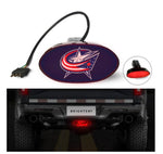 Columbus Blue Jackets NHL Hitch Cover LED Brake Light for Trailer