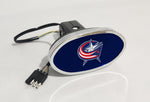 Columbus Blue Jackets NHL Hitch Cover LED Brake Light for Trailer