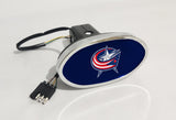 Columbus Blue Jackets NHL Hitch Cover LED Brake Light for Trailer