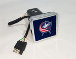 Columbus Blue Jackets NHL Hitch Cover LED Brake Light for Trailer