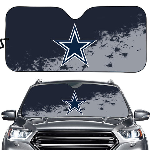 Dallas Cowboys NFL Car Windshield Sun Shade Universal Fit Sunshade